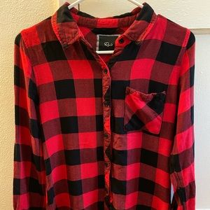 Rails buffalo plaid shirt